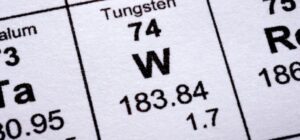 Configuración electrónica del Tungsteno